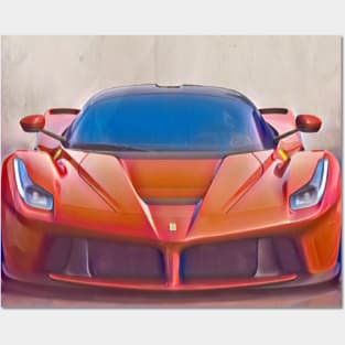 Ferrari LaFerrari Posters and Art